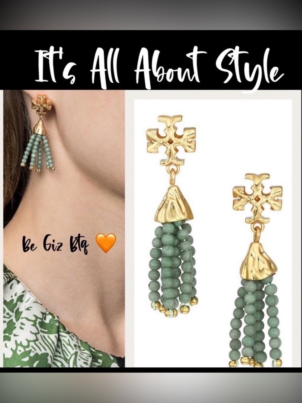 🔥🔥🔥Tory Burch Authentic Earrings At Awesome Prices To Buy Now & Save Price Firm